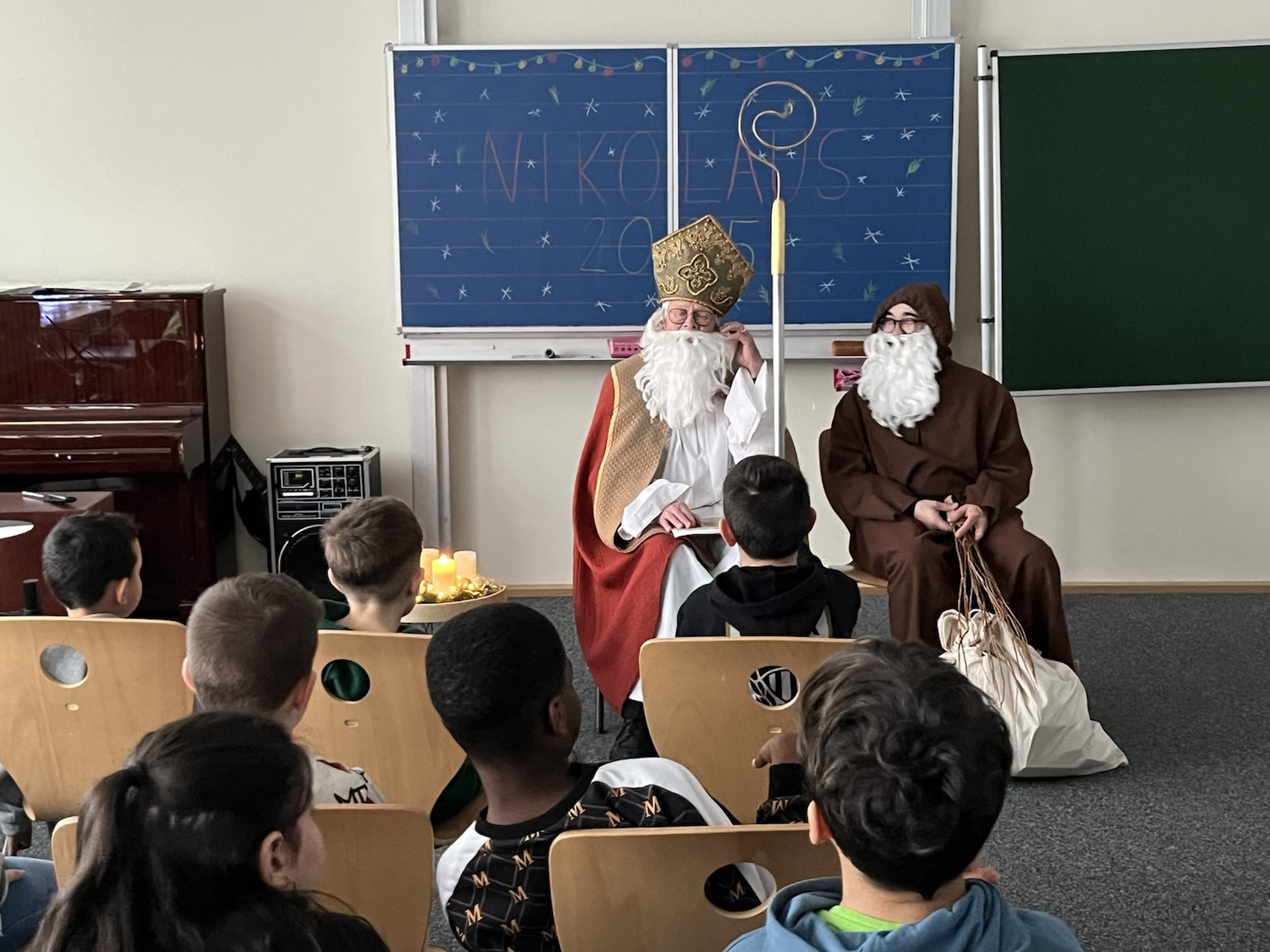 Der Nikolaus an unserer Schule